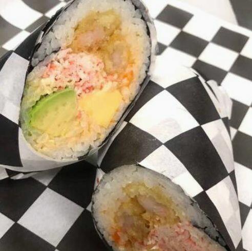 Shrimp Tempura Burrito